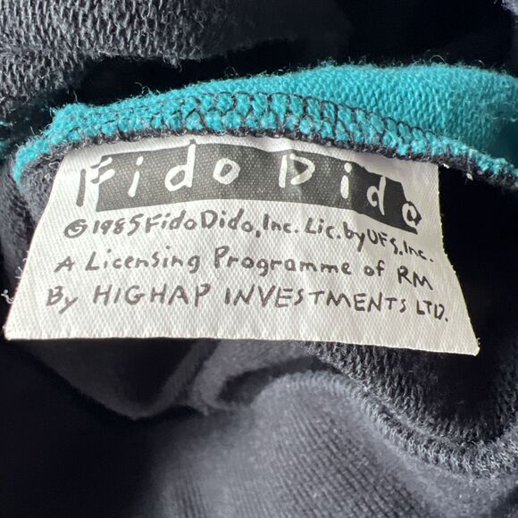 Vtg Fido Dido Shirt Womens Medium 1985 Graphic Logo 90s Y2K - Picture 11 of 12